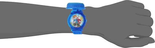 Miniatura 3 de Sonic The Hedgehog SNC4020 Reloj de cuarzo azul con pantalla digital para niños, Azul Patchwork