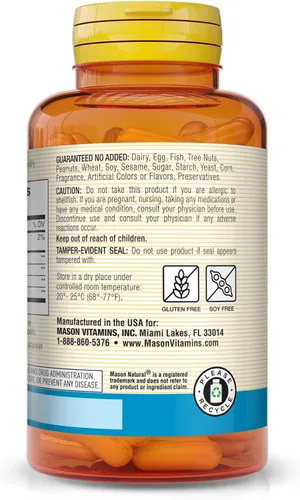 Miniatura 3 de MASON Glucosamina condroitina natural con colágeno y ácido hialurónico, cápsulas de suministro de 45 días para articulaciones normales, movilidad