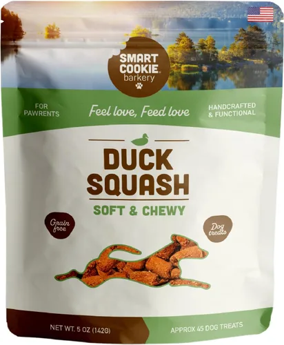 Miniatura 13 de Smart Cookie Golosinas Naturales para Perros - Conejo y Calabaza - Golosinas de Entrenamiento para Perros y Cachorros con Alergias, Estómagos