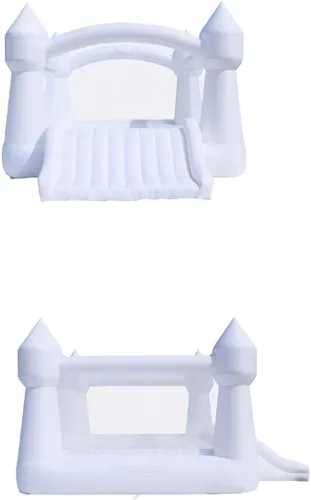 Miniatura 2 de Bounceland Party Castle Daydreamer Cloud Bounce House, 16.4 pies de largo x 13.1 pies de ancho x 9.3 pies de alto, aro de baloncesto, soplador