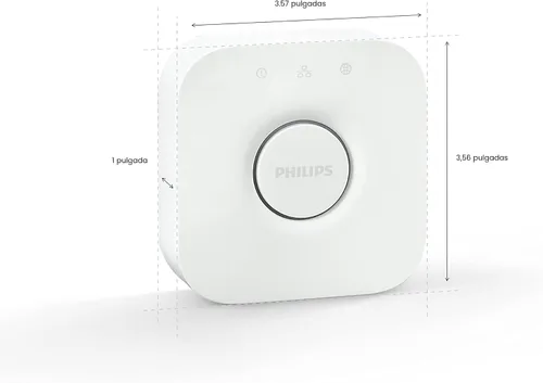 Miniatura 5 de Philips Hue Puente inteligente (Modelo Antiguo, compatible con Amazon Alexa, Apple HomeKit y Google Assistant).