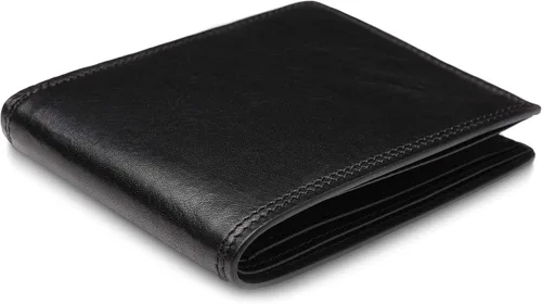 Miniatura 3 de Bosca - Cartera ejecutiva de piel de 8 bolsillos para hombre