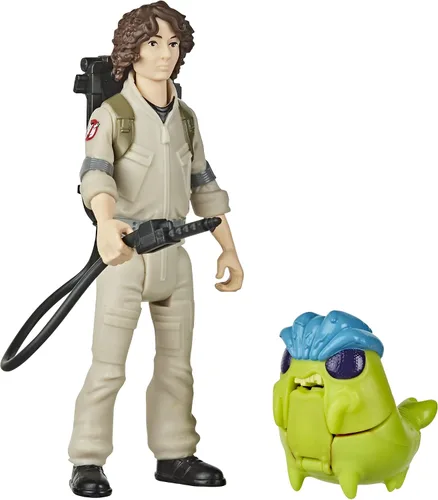 Ghostbusters Fright Features - Figura de Trevor con figura interactiva de fantasma y accesorio, juguetes para niños a partir de 4 años, gran regalo