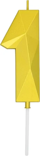 Miniatura 206 de DERVENTA Velas de cumpleaños con números grandes, 3D, color rosa, 3.7 pulgadas, decoración para tartas de fiesta, 1 pieza (número 3 rosa)