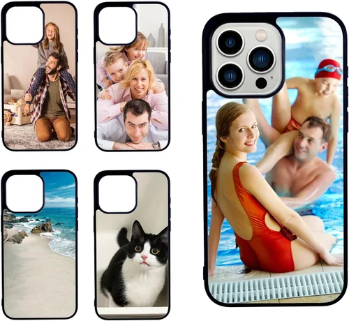 Miniatura 20 de 5 fundas de teléfono de sublimación para iPhone 13 Mini 5.4 pulgadas sublimación espacios en blanco imprimibles fundas de teléfono personalizadas