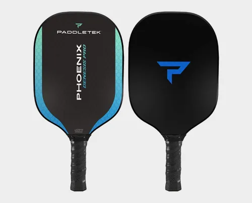 Miniatura 2 de Paddletek Phoenix Genesis Pro - Paletas profesionales de pickleball con núcleo de panal - SRT Pro PolyCore y superficie epoxi de fibra de vidrio