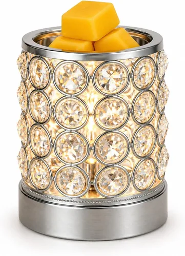 Miniatura 8 de Calentador de cera de cristal de hierro forjado, quemador de aceite eléctrico, cera derretida para el hogar, cocina, sala de estar, dormitorio, spa