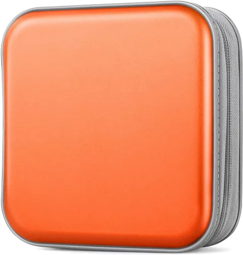 Miniatura 9 de Estuche para CD/DVD, 48 Capacidad, Negro, Plástico, Portátil, Ligero