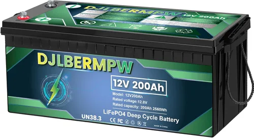 Miniatura 19 de Batería LiFePO4 de 12V 50Ah Batería de litio de 12V 50Ah, más de 4000 ciclos profundos Baterías de litio marinas con BMS integrado de 50A 640Wh