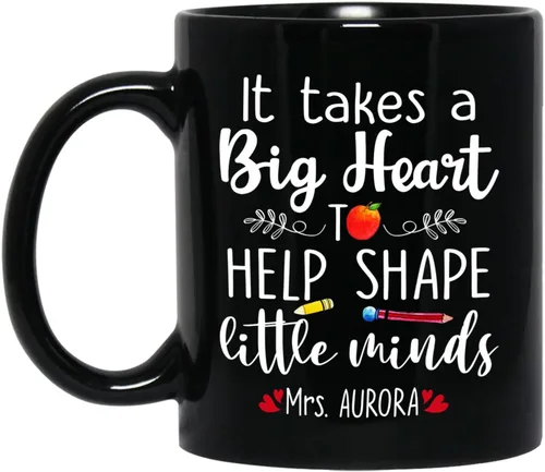 Miniatura 9 de Taza de café personalizada, regalos de agradecimiento al profesor para el mejor profesor, tazas de café con nombre personalizado para profesores