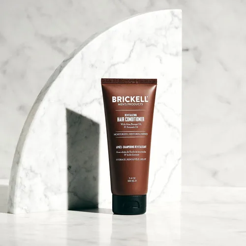 Miniatura 2 de Brickell - Acondicionador revitalizante para el cabello para hombres, acondicionador nutritivo para el cabello, restaura el brillo y la humedad