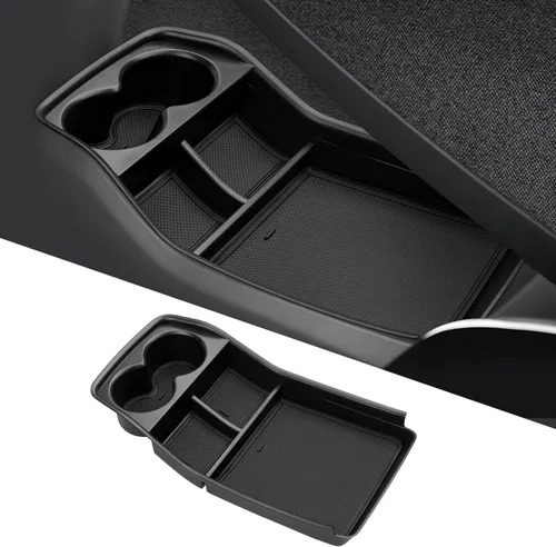 Miniatura 15 de Autorder Organizador de consola central para accesorios Kia Forte 2019-2024, caja de almacenamiento para reposabrazos, bandeja de inserción