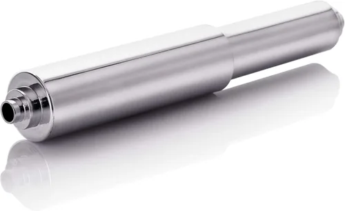 Miniatura 6 de Reemplazo universal de portarollo de papel higiénico, con resorte interno, plástico cromado