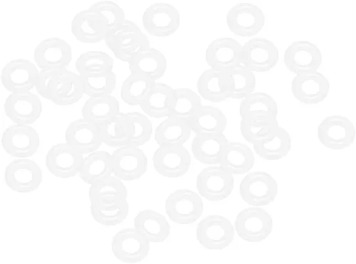Miniatura 8 de uxcell Juntas tóricas de silicona, 0.236 in OD 0.047 in ID 0.094 in Ancho VMQ Junta de sello para válvulas de compresor reparación de tuberías