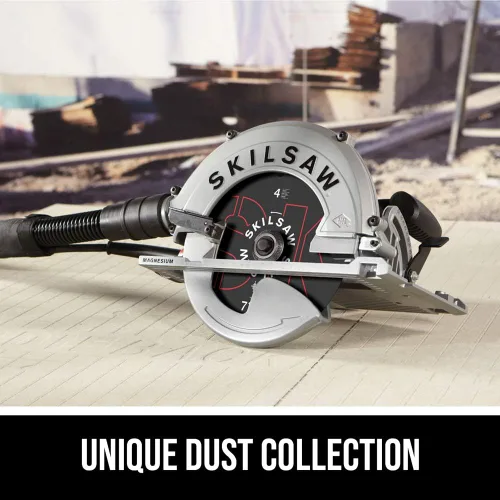 Miniatura 2 de SKILSAW SPT67FMD-01 Sierra circular Sidewinder de 15 amperios 7-1/4 pulgadas para fibrocemento