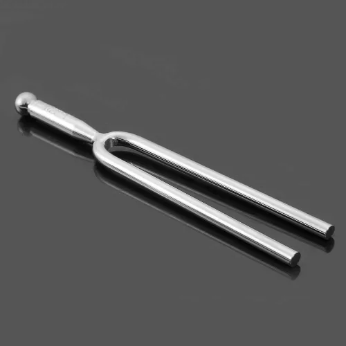 Miniatura 3 de 1 diapasón Afinador estándar A 440Hz Instrumentos musicales Violín Guitarra Afinador Dispositivo, Plata