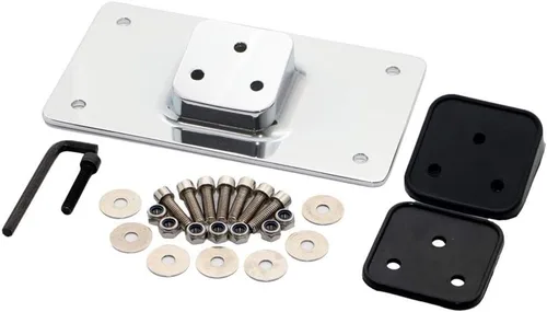 Miniatura 7 de Soporte de montaje de marco de matrícula inclinable para Harley Dynas Sportsters 883 1200 Fatboy