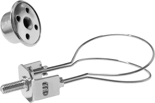 Miniatura 4 de yuntop Adaptador de pantalla de clip, adaptador de clip de bombilla de pantalla de lámpara, incluye remate, soporte para pantalla de lámpara