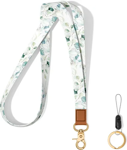 Miniatura 8 de Llavero con cordón para el cuello, llavero con correa larga para mujeres y hombres, llaves del automóvil, insignias de identificación, tarjeta