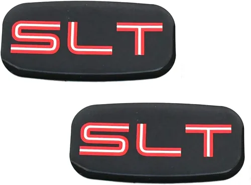 Miniatura 7 de 2 emblemas SLT de cabina con logotipo 3D de repuesto para camioneta camioneta SUV 99-07 Silverado Tahoe Suburban 15036134 (cromado)