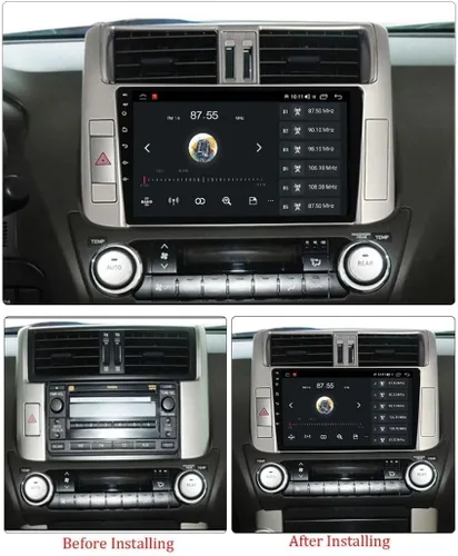 Miniatura 3 de 1280x720 9 "IPS pantalla táctil Android estéreo para Toyota Prado 150 2009 2010 2011 2012 2013 coche Radio incorporado Car-Play Android Auto