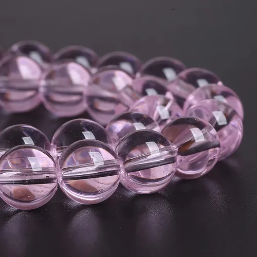 Miniatura 49 de 100 cuentas redondas sueltas de hematita negra de grado AAA para hacer joyas y pulseras
