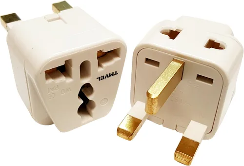 Miniatura 15 de Adaptador de corriente universal internacional convertidor de punta de enchufe - Convertir Europa, EU/UK/CN/AU a Estados Unidos - Ideal