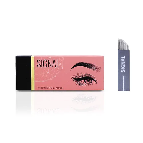 Signal Embo Agujas Microblading para Maquillaje Permanente y Tatuajes de Cejas Preparación por Amber Lash para Profesionales (2020)