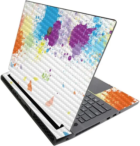 Miniatura 145 de MightySkins - Skin brillante con purpurina para Alienware M17 R3 (2020) y M17 R4 (2021) - Diversión de los años 90 Acabado duradero con purpurina