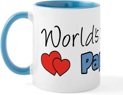 Miniatura 11 de CafePress Papou (Worlds Best) Taza de café de cerámica (11 oz (11.0 fl oz)