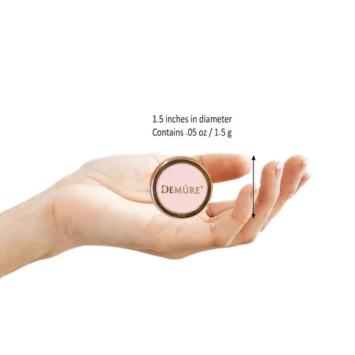 Miniatura 6 de Demure Mineral Make Up (Lavender Ice) Sombra de ojos, sombra de ojos brillante, polvo suelto, sombra de ojos con purpurina, maquillaje de ojos