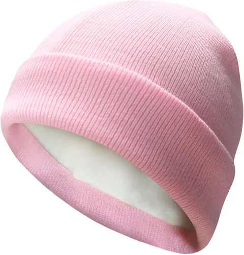 Miniatura 11 de PFFY Beanie for Men Women Unisex Knit Cuffed Plain Winter Thick Lined Beanies Hats