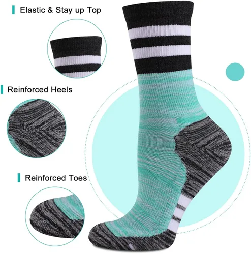 Miniatura 3 de Heatuff - Calcetines deportivos para mujer 6