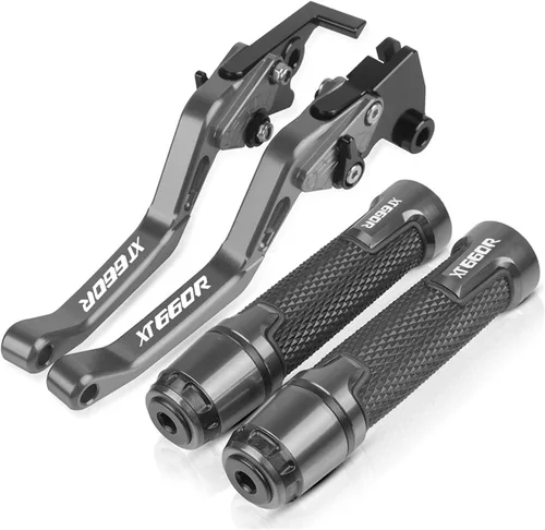 Miniatura 9 de Embrague de freno para Yamaha XT660 XT660R XT660X 2004-2016 Palancas de embrague de freno corto de motocicleta embrague empuñaduras agarraderas Negro