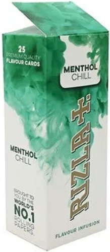Miniatura 3 de Rizla Tarjetas de Infusiones de Sabor Menthol Chill Caja Completa de 25