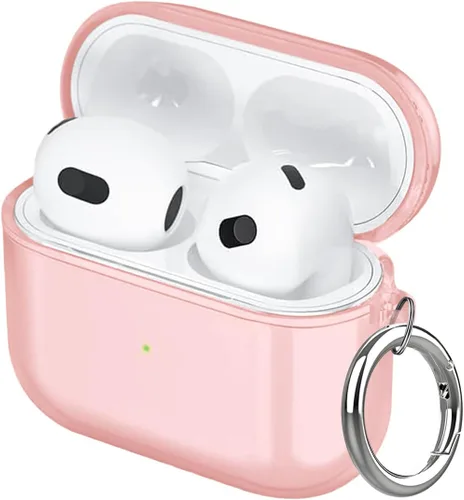 Miniatura 20 de Aircawin Funda transparente para Airpods, funda protectora a prueba de golpes para Airpod 1 y 2, accesorios de protección completa de TPU suave