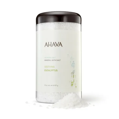 AHAVA Sal de baño mineral del mar muerto - Relajación intensa para cuerpo y mente, eleva la humedad, suaviza y alivia los músculos doloridos,