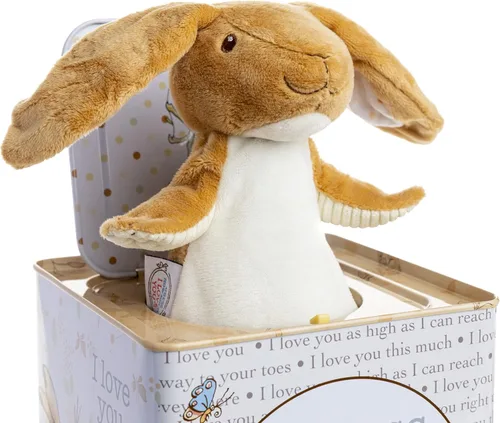 Miniatura 7 de KIDS PREFERRED Guess How Much I Love You - Liebre castaña Nutbrown Jack-in-The-Box - Juguete musical para bebés