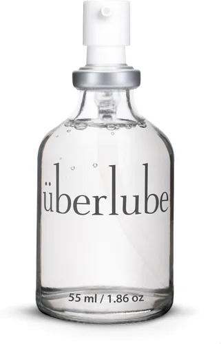 Uberlube Lubricante de base de silicona - Lubricante de silicona sin fragancia para lubricación personal: Lubricante líquido para privacidad y sexo
