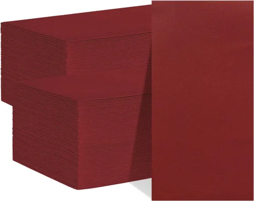 Miniatura 10 de KMAKII Servilletas desechables negras para cena, servilletas de tela como servilletas de papel de lino, toallas de mano de papel para baño, bodas
