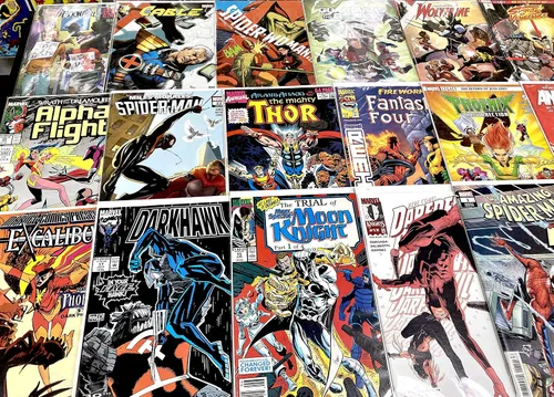 Miniatura 4 de Paquete de Regalo de Libros de Cómics Premium - Colección de 24 - SOLO MARVEL - Bolsa de Ataque de Cómics de Superhéroes