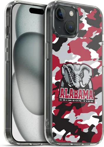 Miniatura 442 de Head Case Designs Funda de gel suave con licencia oficial de la Universidad de Alabama UA Collage compatible con Apple iPhone 13 Pro Max