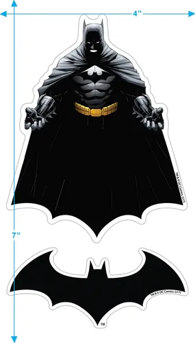 Miniatura 6 de Popfunk Sudadera clásica con capucha y logotipo de Batman Bat Hush