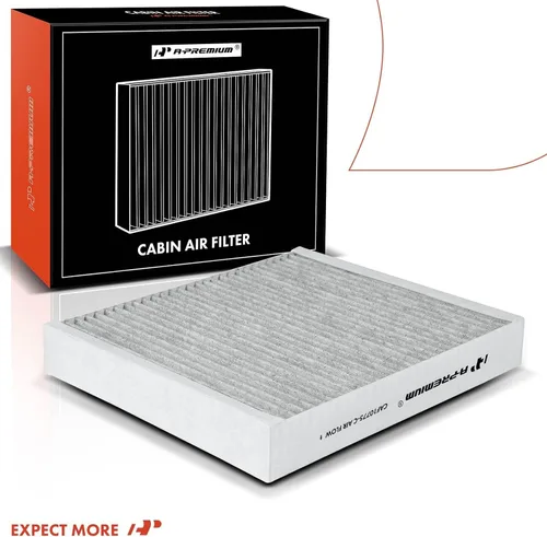 Miniatura 9 de A-Premium Filtro de aire de cabina de 2 piezas con carbón activado compatible con Buick, Cadillac, Chevy y Saab - Malibu, Cruze, Sonic, Trax, Volt