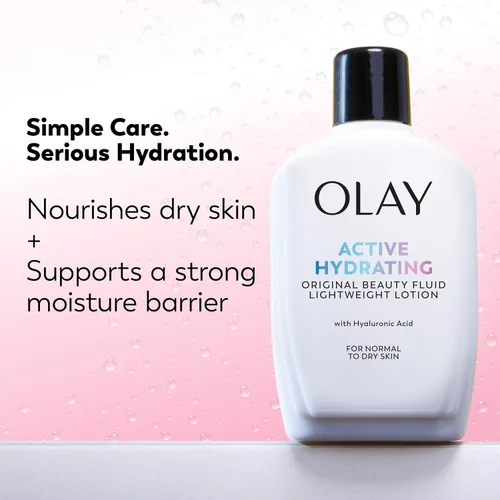 Miniatura 4 de Olay Hidratante Facial, Loción Fluida de Belleza Hidratante Activa, Hidratante Facial Original, 4 Oz. (Paquete de 2)