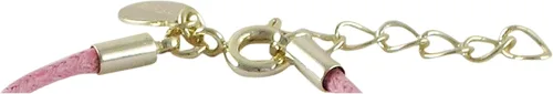 Miniatura 2 de Pulsera de cordón con diseño de flores rosadas
