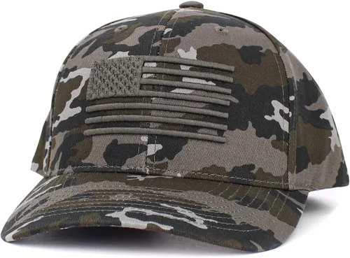 Miniatura 125 de KBETHOS Tactical Operator Collection USA Fishing Mesh Ballcap Flag Patch America Outdoors Trucker Baseball Cap