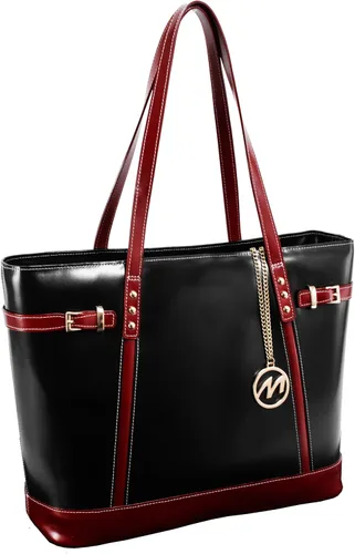 Miniatura 3 de McKlein Serafina - Bolso de piel para mujer con bolsillo para tablet