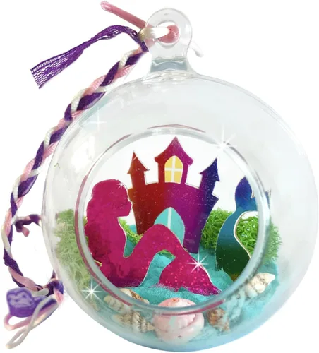 Miniatura 3 de BOX CANDIY Totally Mermaids - Kit de terrario de diorama colgante para hacer y exhibir
