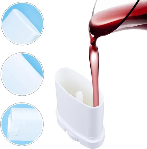 Miniatura 3 de Sxminer - 30 unidades de 0.5 fl oz de desodorante blanco vacío, tubo ovalado de bálsamo labial, tubos recargables de plástico, tubo de lápiz labial